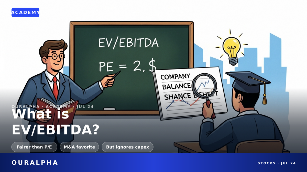 What is EV/EBITDA? Why It's Better Than P/E? Explanation and Examples