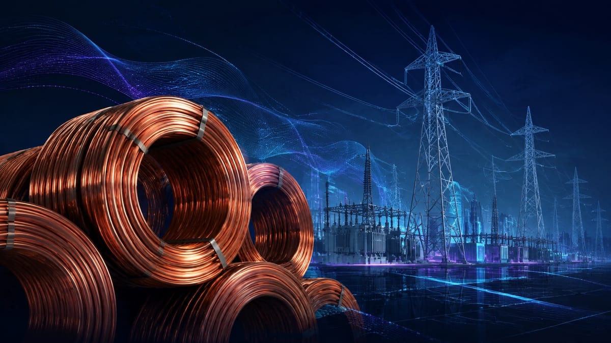 Editorial illustration: copper