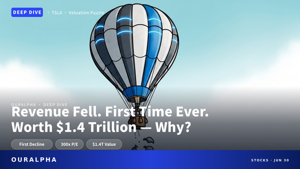 Tesla's Revenue Fell for the First Time Ever — So Why Is It Worth $1.4 Trillion?